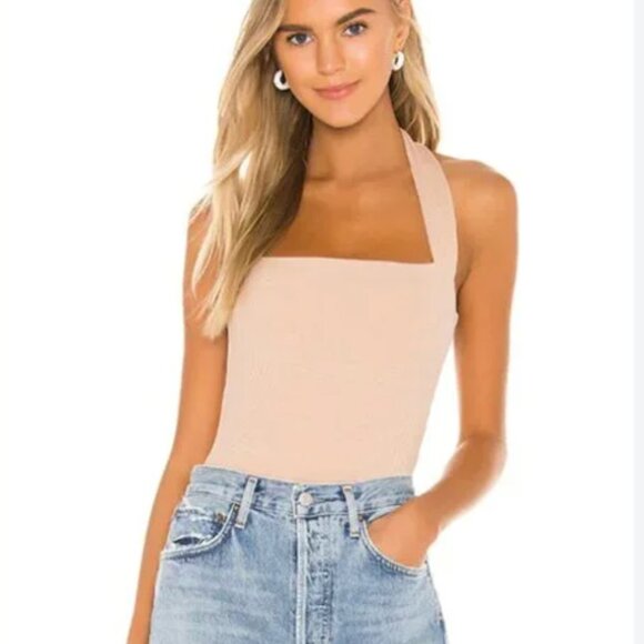 Revolve Superdown Halter Top - Picture 1 of 4